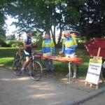 Startstempel und Rückennummernkontrolle