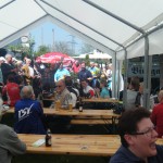 Am Ziel - Biergartenatmosphäre