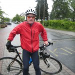 Im Ziel - Eine angenehme Tour dank guter Bekleidung